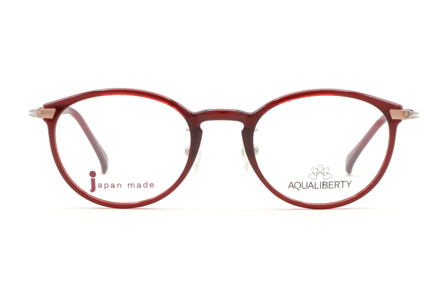 【鯖江製】AQUALIBERTY(アクアリバティ) AQ 22513-REレッド(48)