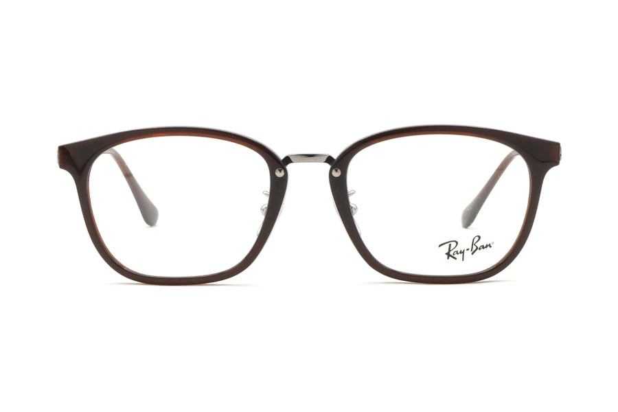 Ray-Ban(レイバン) RX 7247D-5392ポリッシュダークブラウン(51)