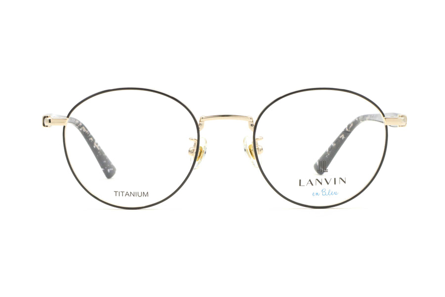 LANVIN en Bleu(ランバンオンブルー) VLB 025J-0I88ブラック/ゴールド(49)