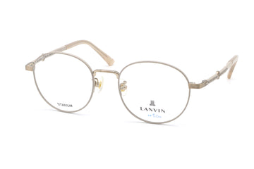 LANVIN en Bleu(ランバンオンブルー) VLB 017J-0C3Lベージュホワイト(50)