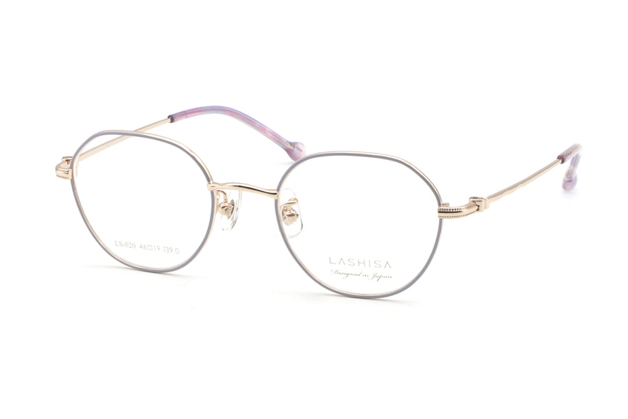 LASHISA(ラシサ) LS-020-4ライトパープルマット/ホワイトゴールド(46)
