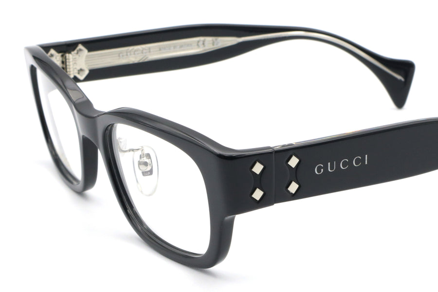 【鯖江製】GUCCI(グッチ) GG 1744OJ-001ブラック(53)