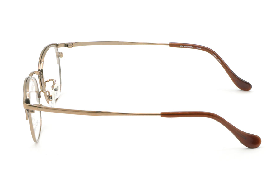 【鯖江製】AQUALIBERTY(アクアリバティ) AQ 22524-BRブラウン(48)