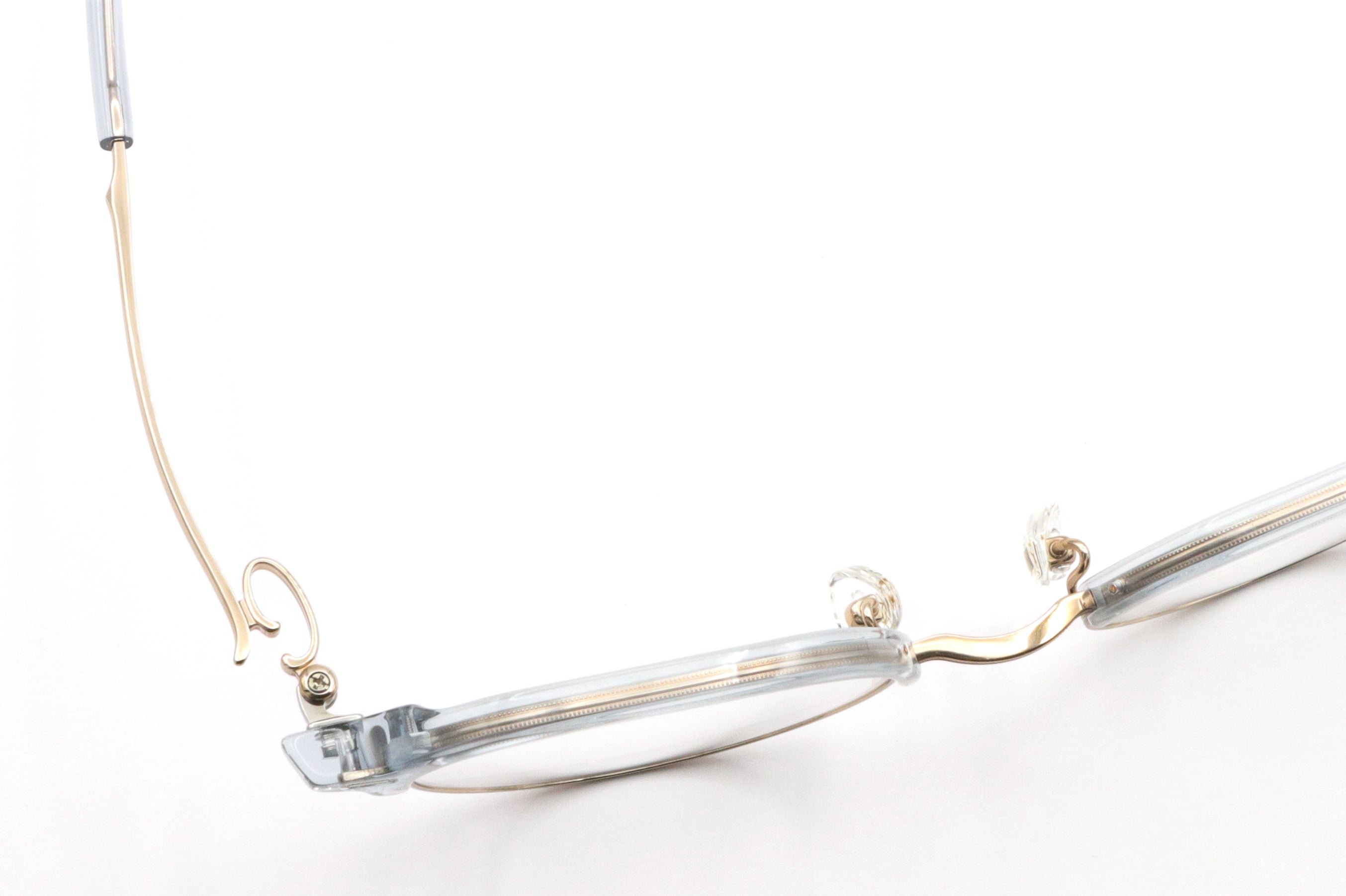 999.9(フォーナインズ) M-135-5901ブルースモーククリア/ホワイト