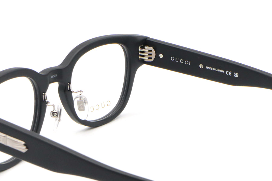 【鯖江製】GUCCI(グッチ) GG 1741OJ-003マットブラック(48)