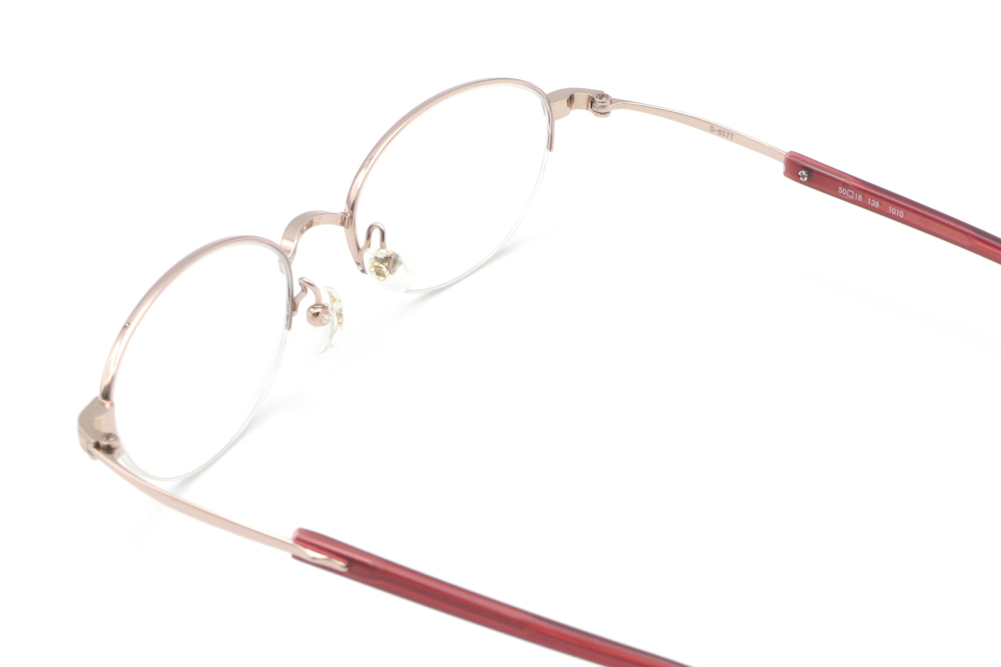 999.9(フォーナインズ) S-657T-1010ピンクゴールド/ローズピンク(50