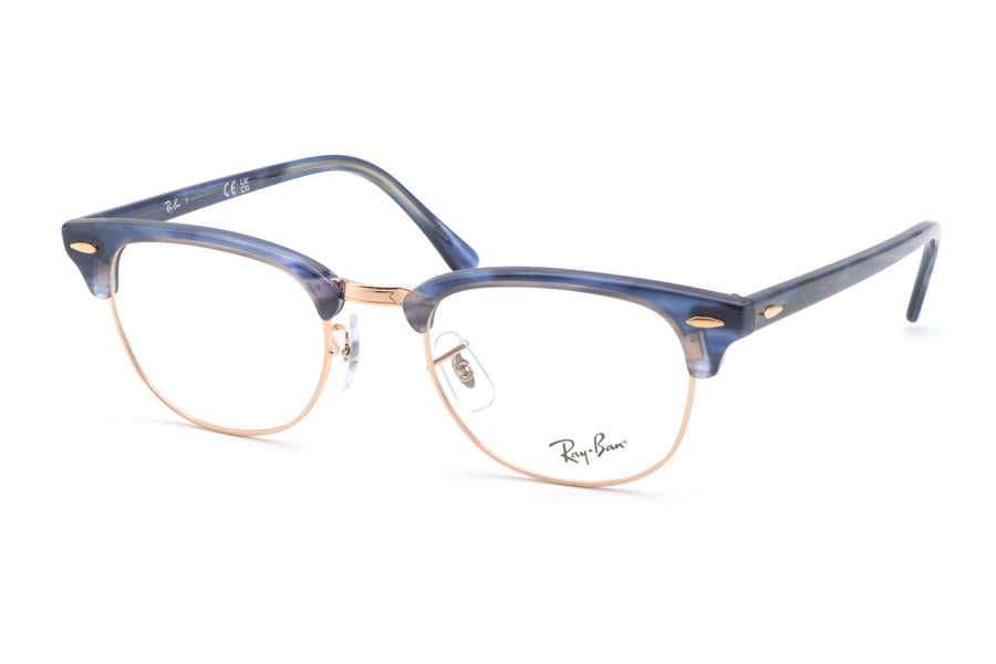 Ray-Ban(レイバン) RX 5154-8374ポリッシュストライプブルー(51)
