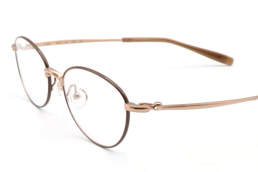 999.9(フォーナインズ) S-780T-1023ブラウン/ローズゴールド(52