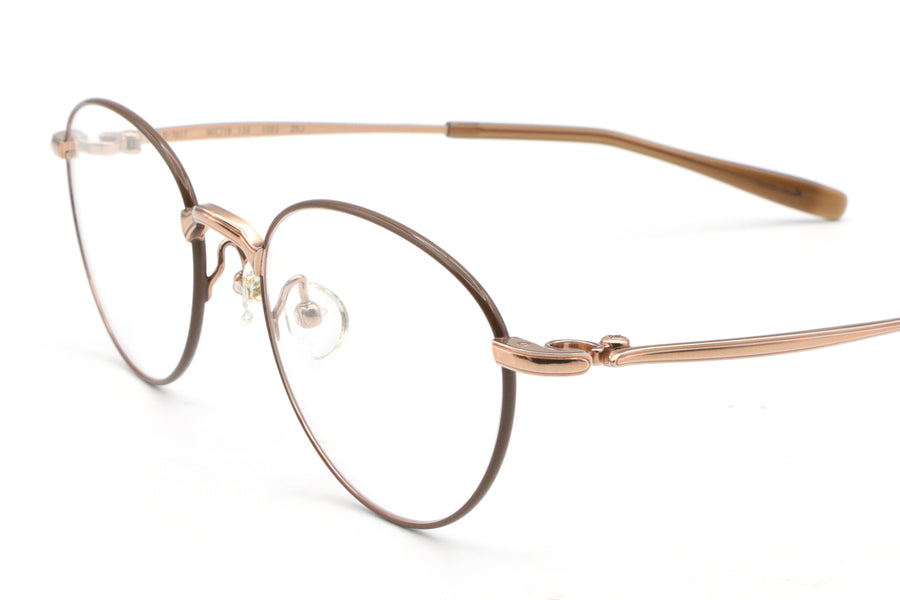 999.9(フォーナインズ) S-781T-1023ブラウン/ローズゴールド(50