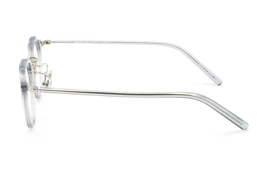 【鯖江製】越前國甚六作(ジンロクサク) EZ 038-3クリアグレー(46)