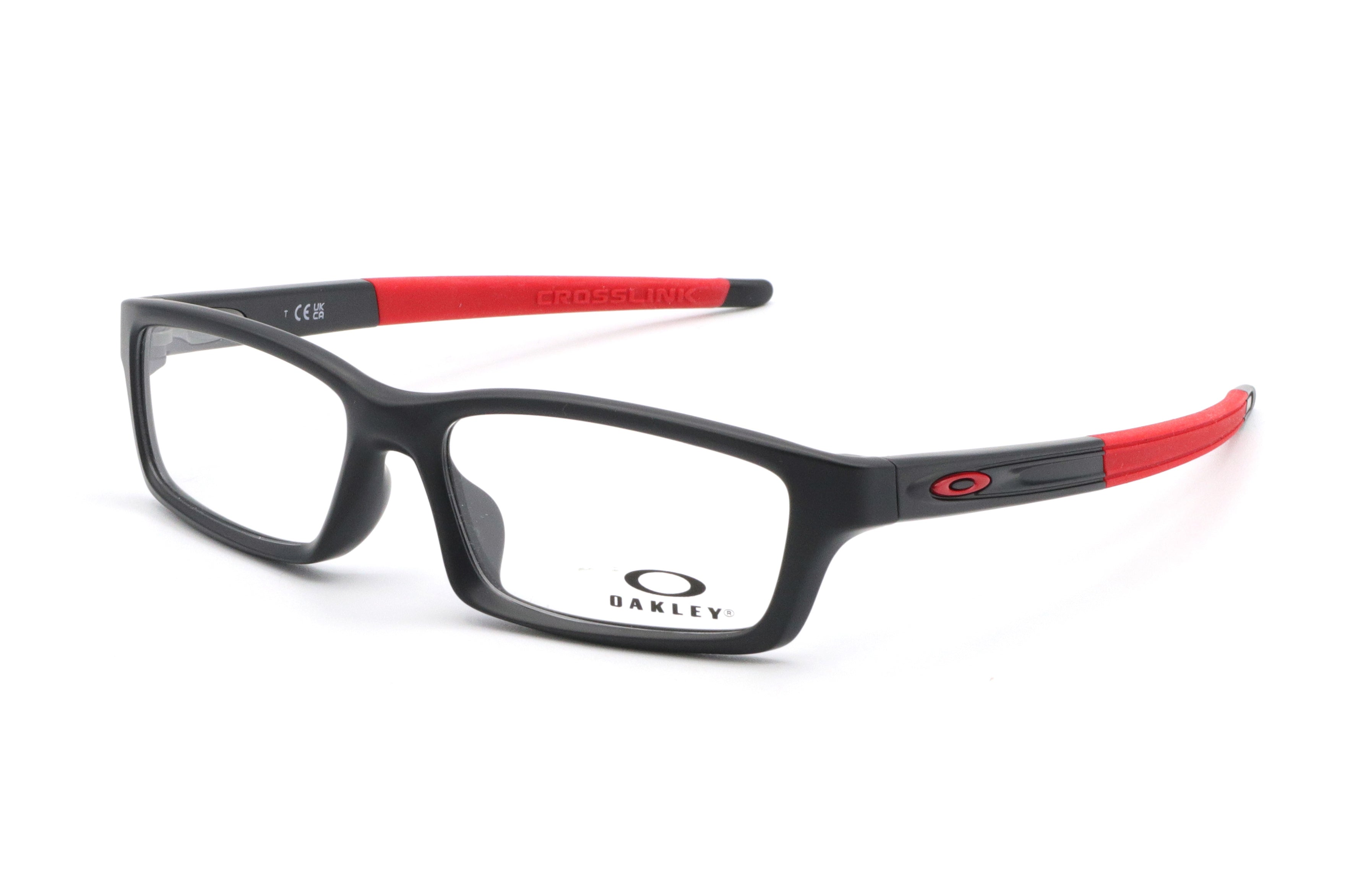 Oakley ゴーグル 赤レンズ 黒フレーム OAKLEY CROSSLINK(オークリークロスリンク) YOUTH 811104サテン