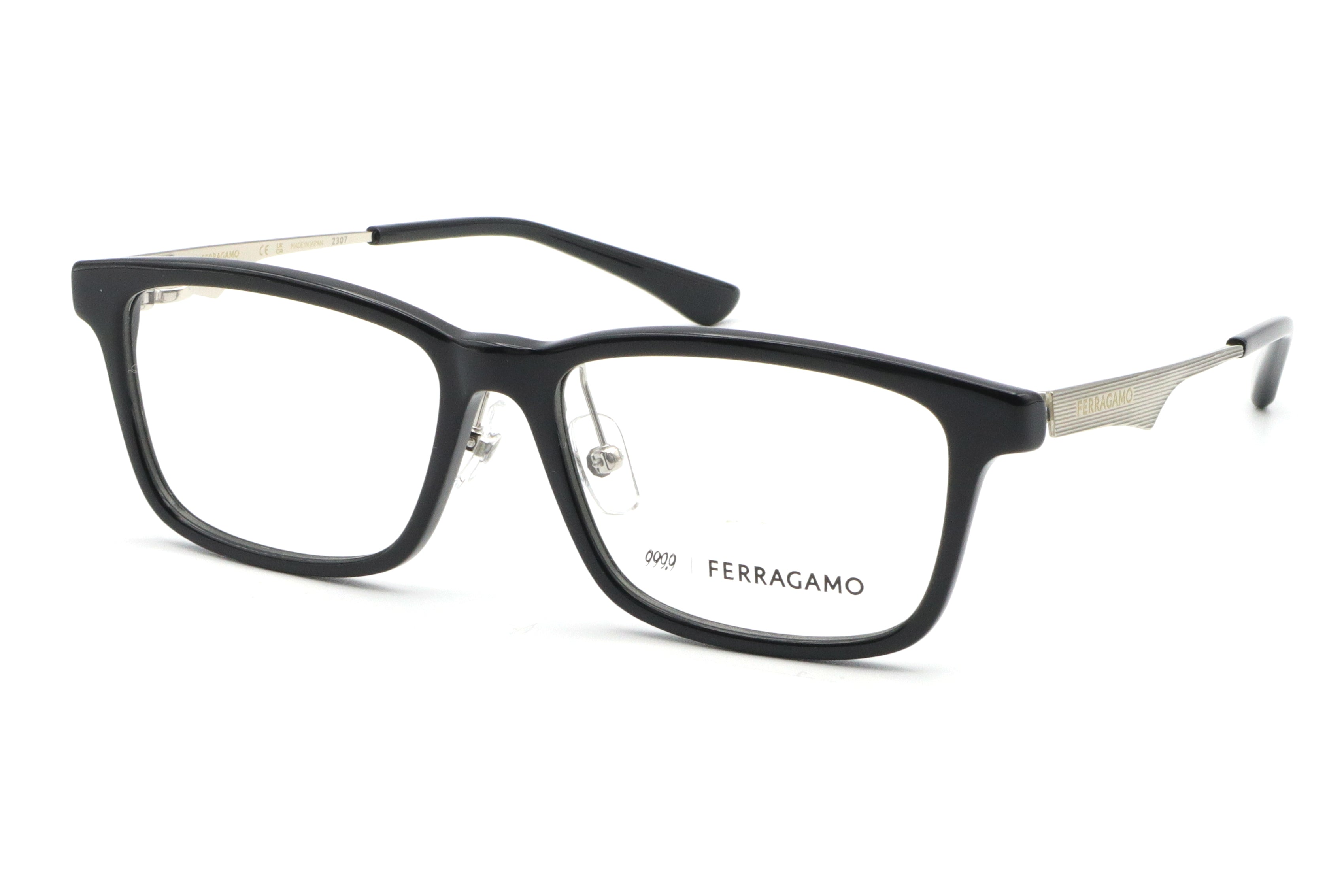 999.9×FERRAGAMO(フォーナインズ・フェラガモ) SF 9017-001ブラック(54