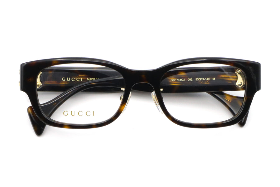 【鯖江製】GUCCI(グッチ) GG 1744OJ-002ブラウンデミ(53)