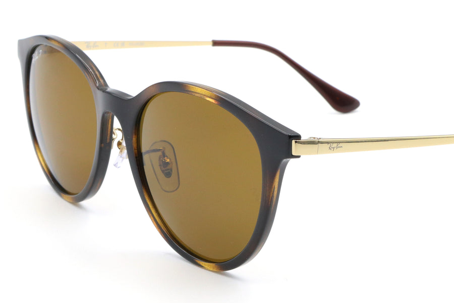 Ray-Ban(レイバン) RB 4334D-710/83ポリッシュライトハバナ(55)