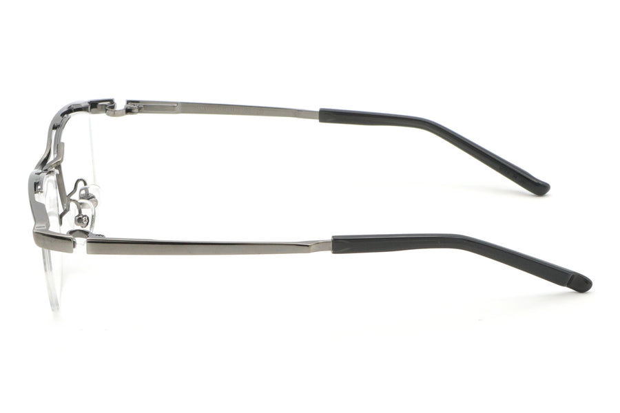 999.9(フォーナインズ) S-876T-12ガンメタリック(54) – 武田メガネ