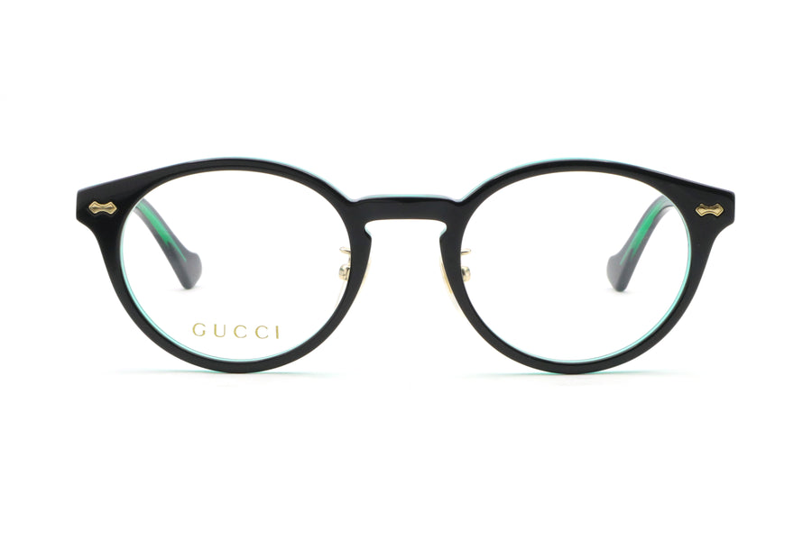 【鯖江製】GUCCI(グッチ) GG 1127OJ-003ブラック/グリーン(49)