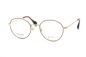 【鯖江製】John Lennon(ジョンレノン) JL G102-1ブラウン/ゴールド(50)