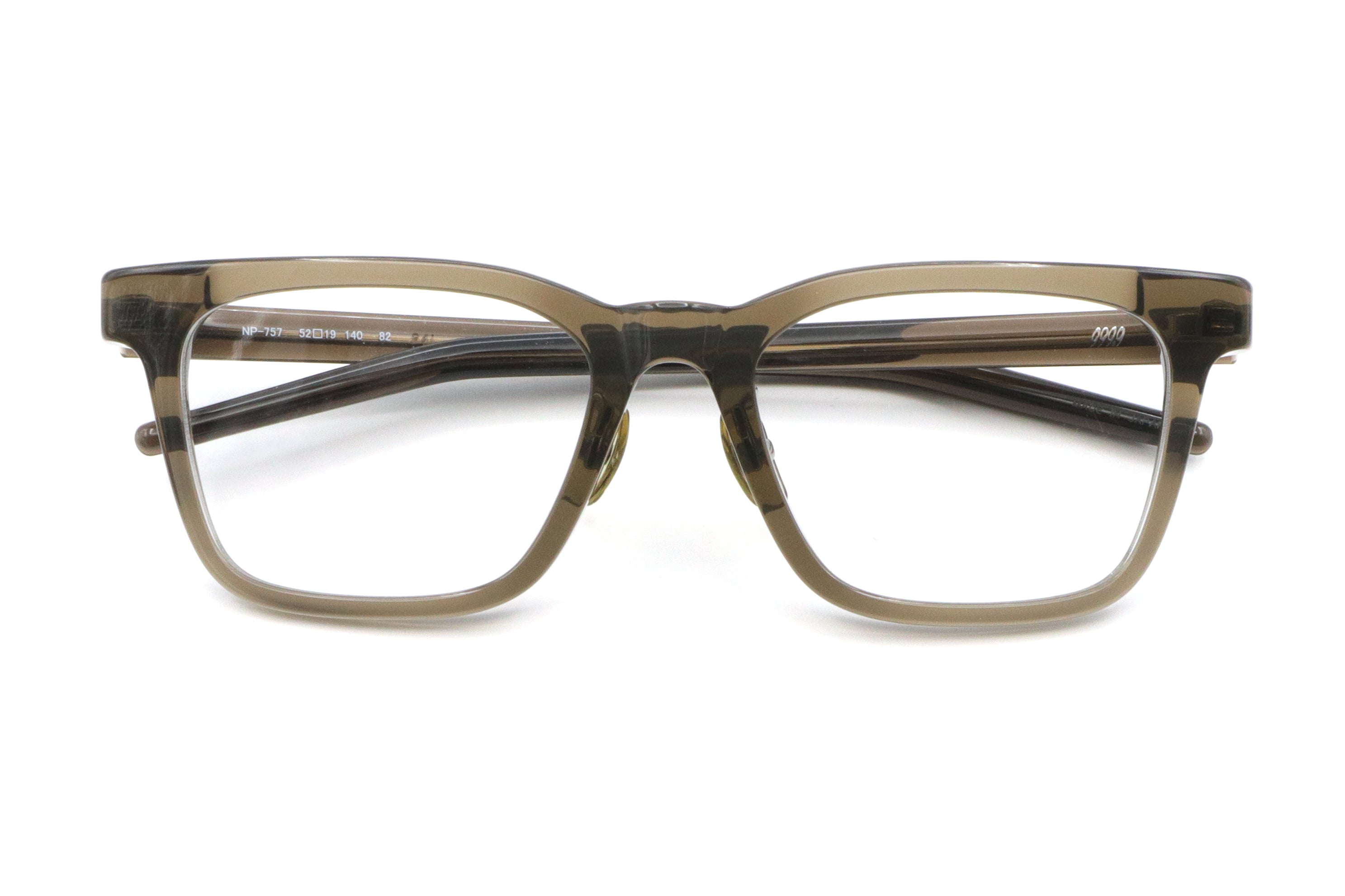 999.9(フォーナインズ) NP-757-82チャコール(52) – 武田メガネ