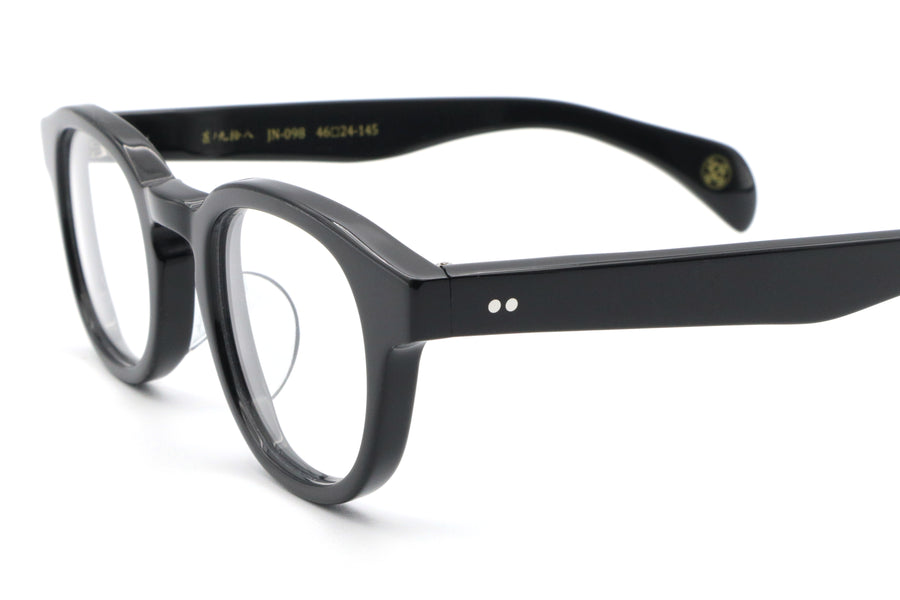 【鯖江製】越前國甚六作(ジンロクサク) JN 098-1ブラック(46)