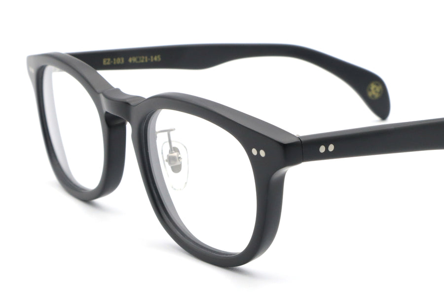 【鯖江製】越前國甚六作(ジンロクサク) EZ 103-6マットブラック(49)