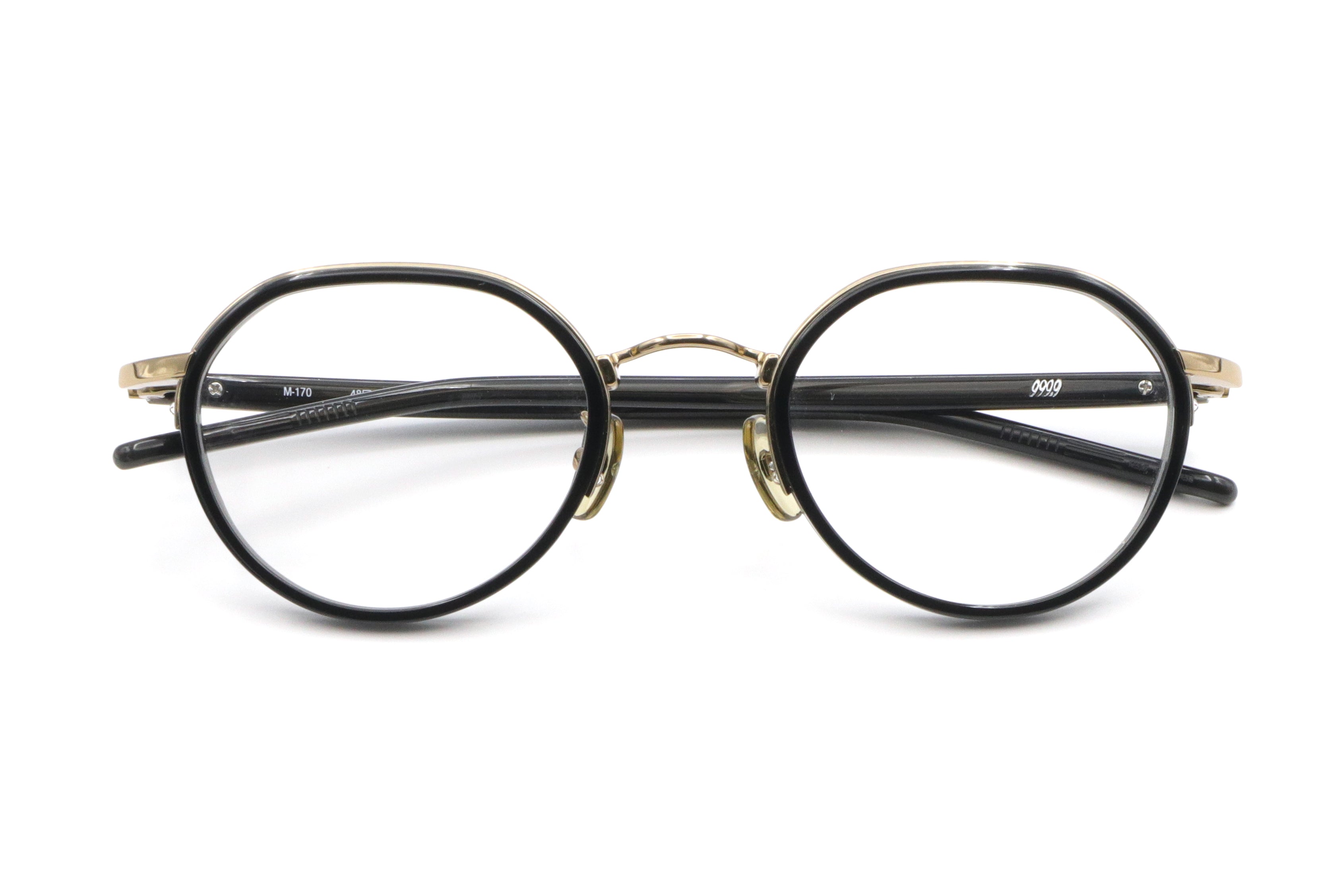 999.9(フォーナインズ) M-170-9901クリアブラック/ゴールド(48) – 武田