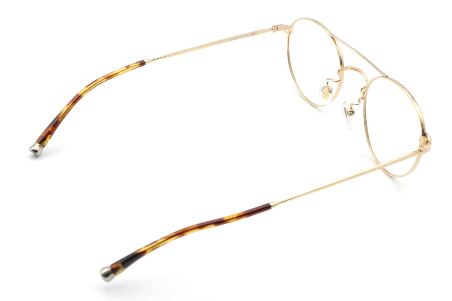 【鯖江製】越前國甚六作(ジンロクサク) JN 066-5ブラウン/ゴールド(49)