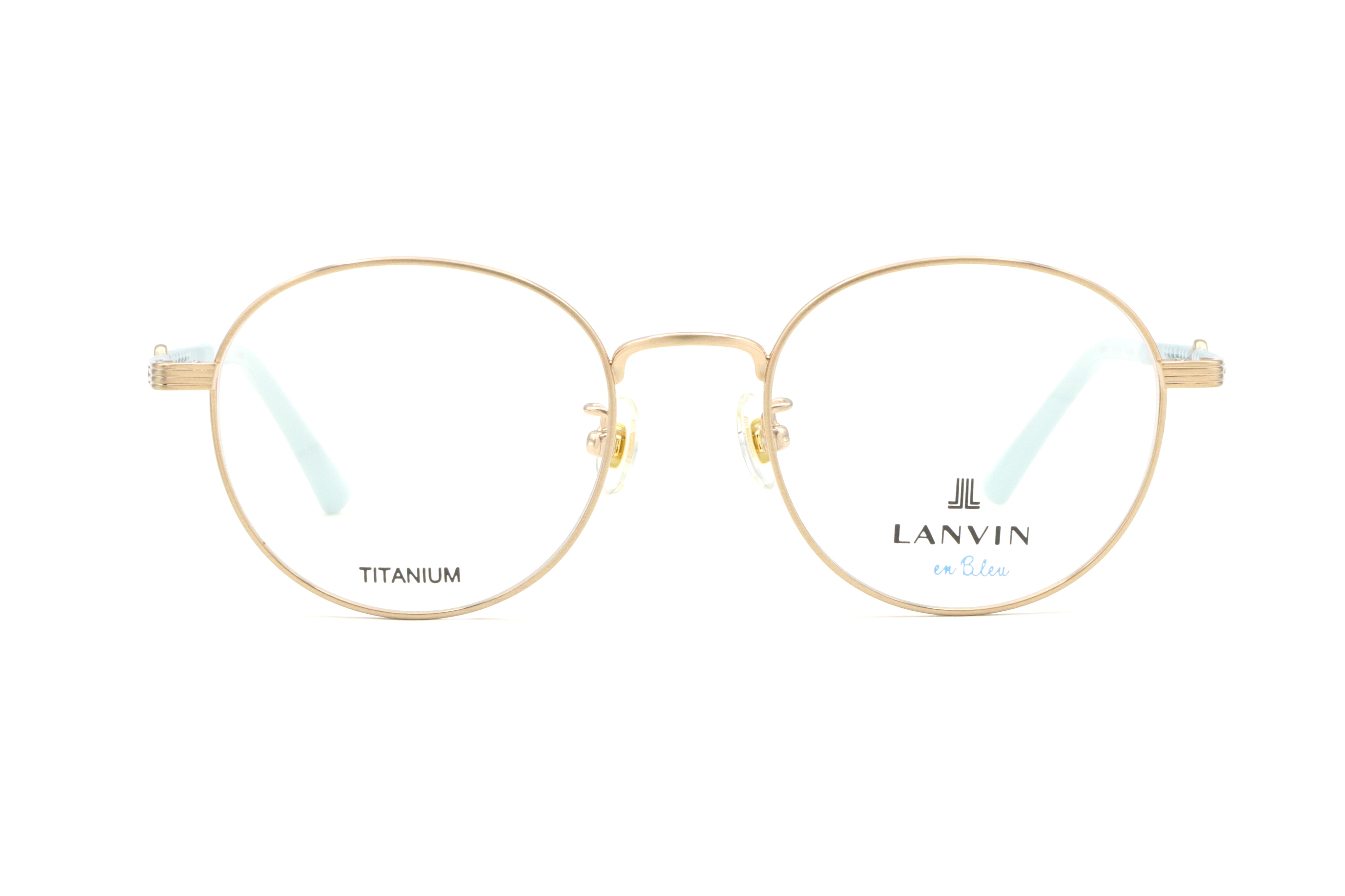 LANVIN en Bleu(ランバンオンブルー) VLB 017J-0K3Wゴールド/ブルー(50