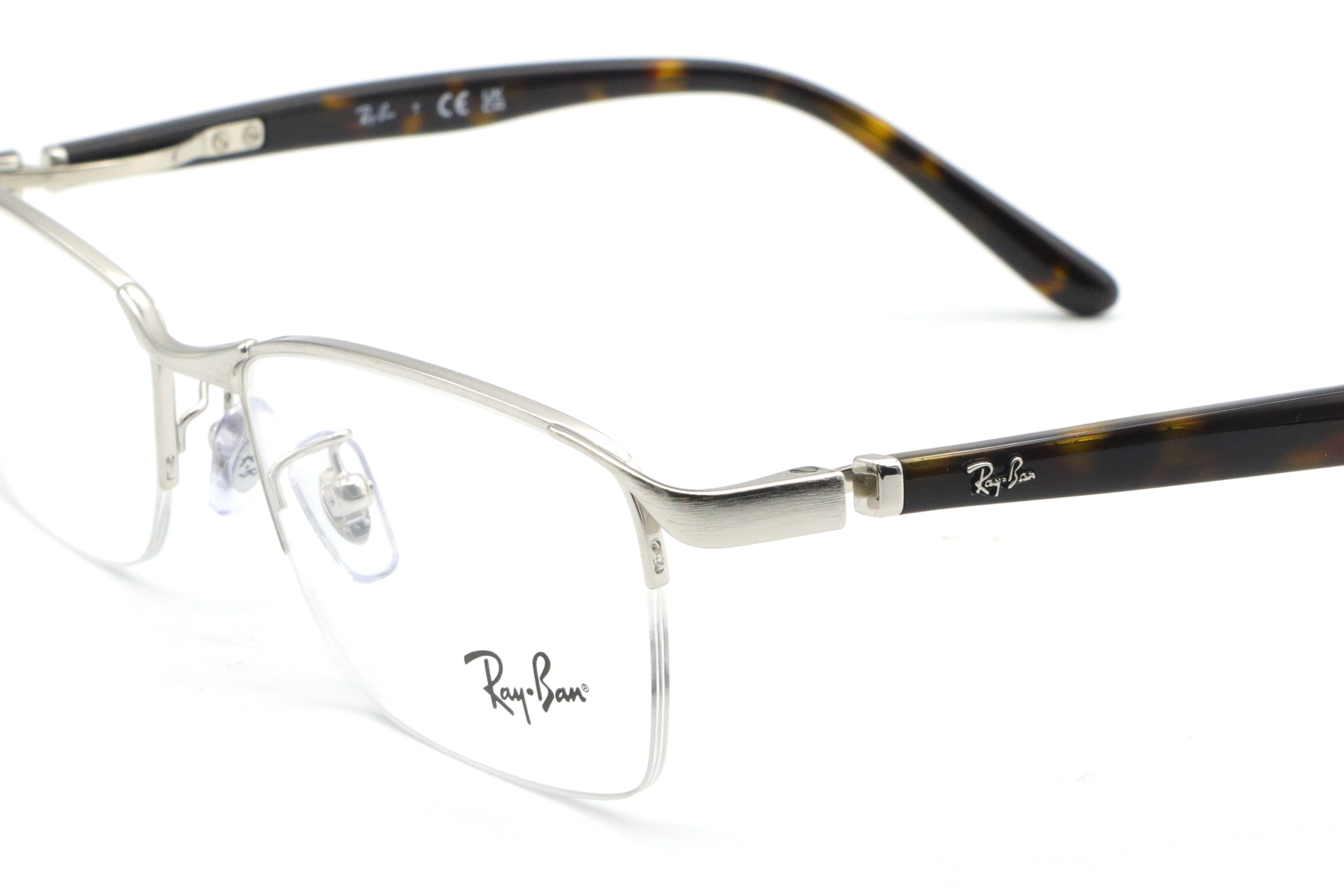 Ray-Ban(レイバン) RX 6501D-2595ポリッシュシルバー(55) – 武田メガネオンラインショップ