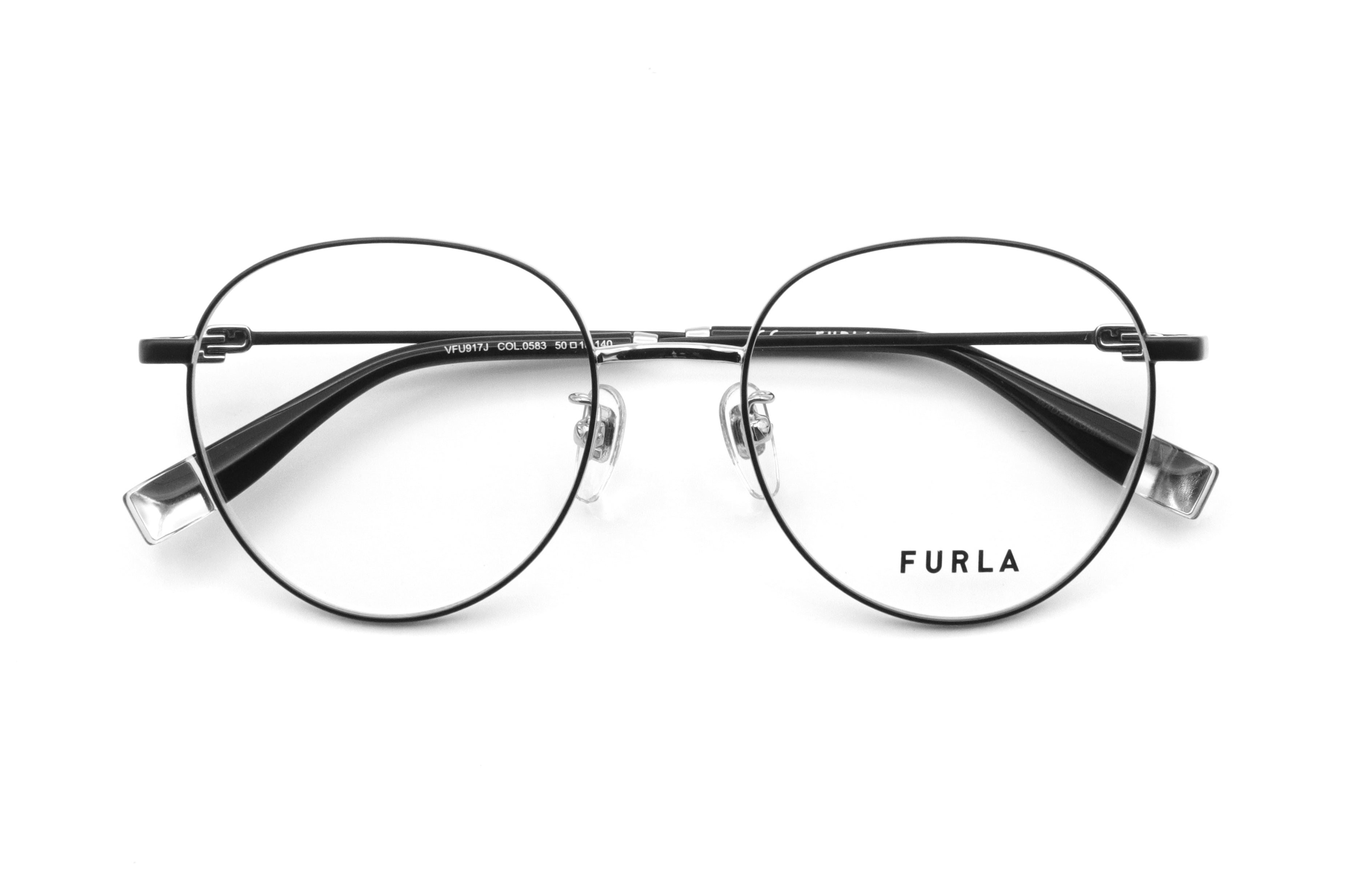 FURLA フルラ レディース メガネ フレーム VFU917J-0GFV-50 FURLA（フルラ） フルラメガネセット VFU917J 0GFV ローズゴールド