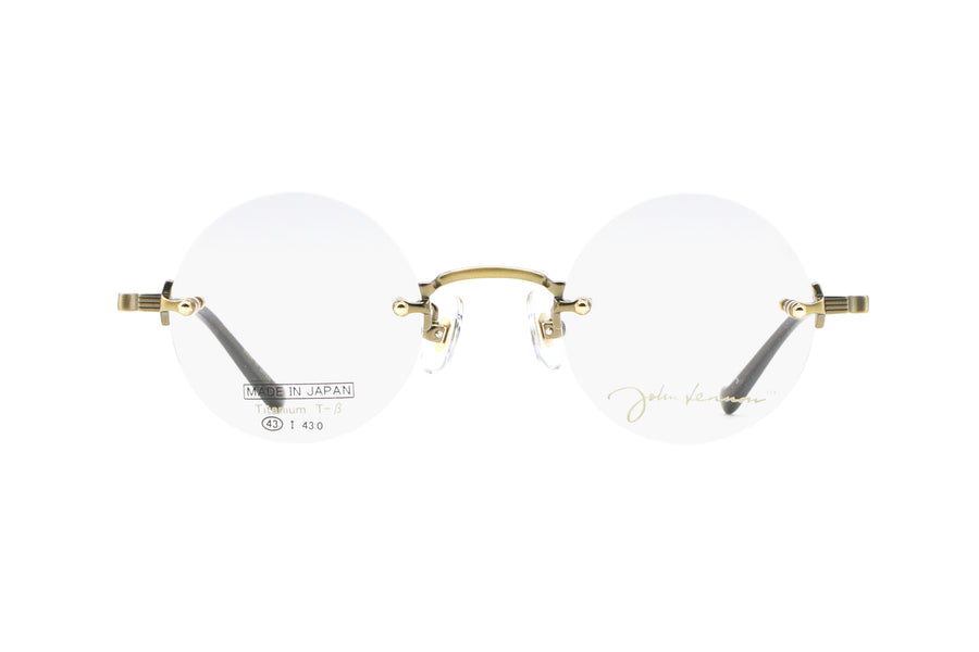 【鯖江製】John Lennon(ジョンレノン) JL 1127-3アンティークゴールド(43)