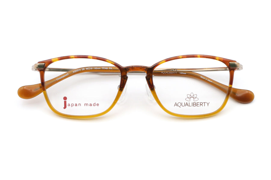 【鯖江製】AQUALIBERTY(アクアリバティ) AQ 22514-DBデミブラウン(49)