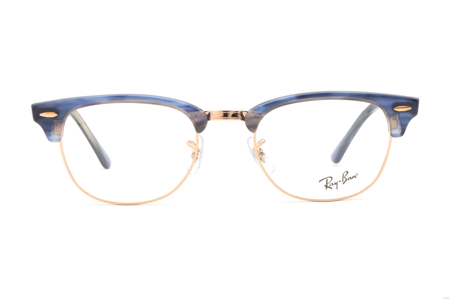Ray-Ban(レイバン) RX 5154-8374ポリッシュストライプブルー(51)