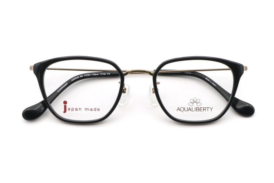 【鯖江製】AQUALIBERTY(アクアリバティ) AQ 22534-BKブラック(47)