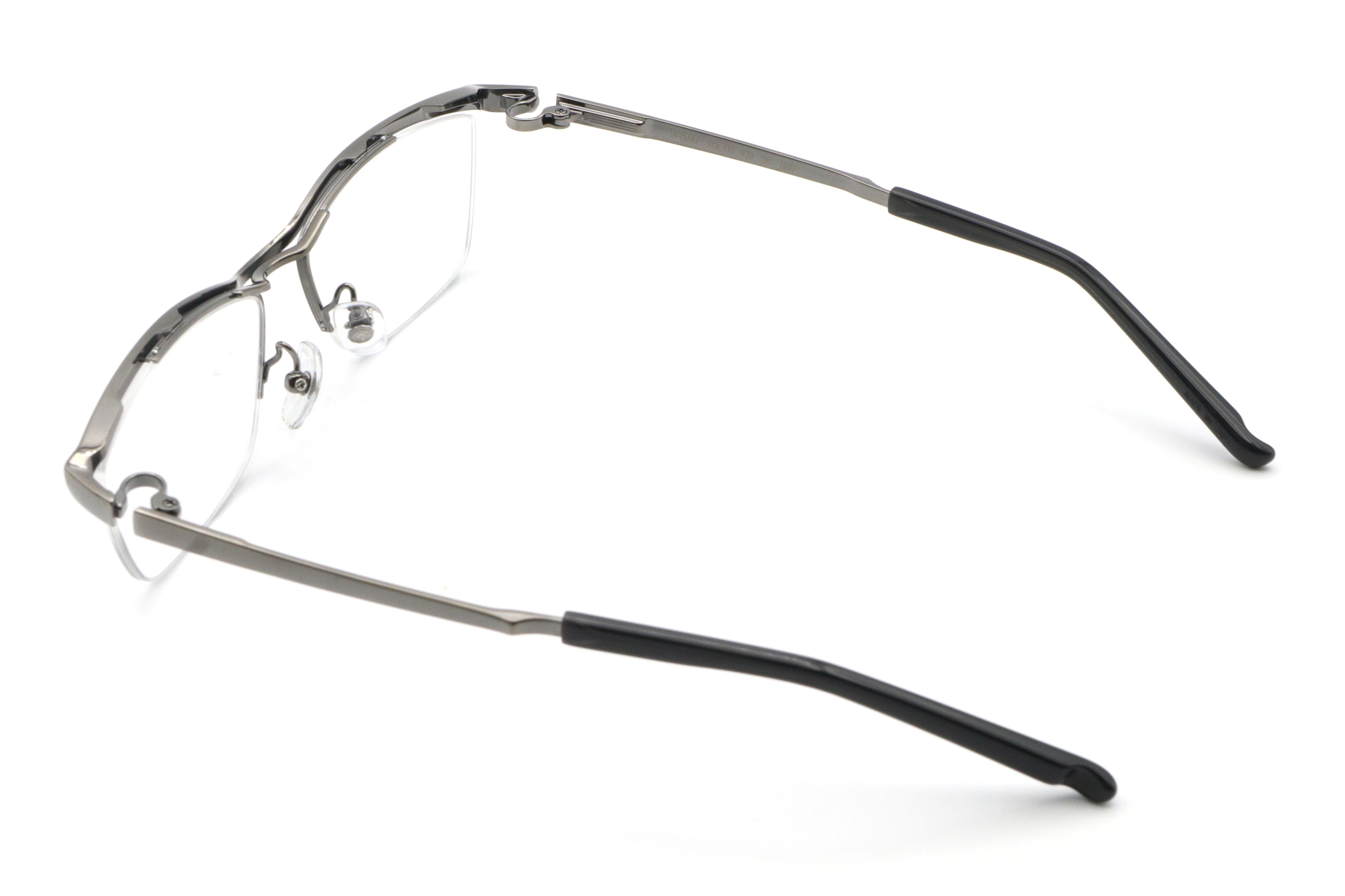 999.9(フォーナインズ) S-876T-12ガンメタリック(54) – 武田メガネ