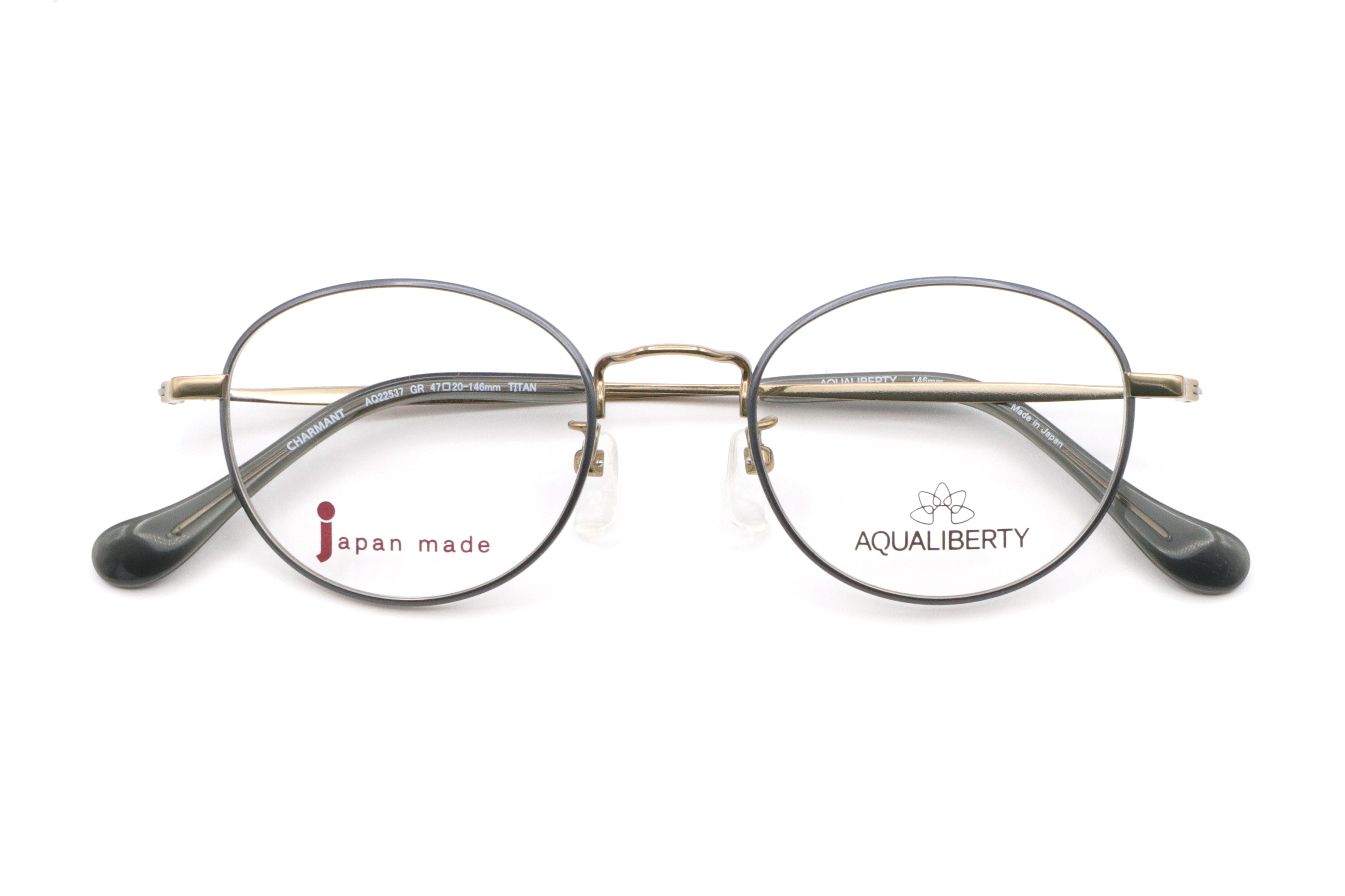 鯖江製】AQUALIBERTY(アクアリバティ) AQ 22537-GRグレー(47) – 武田