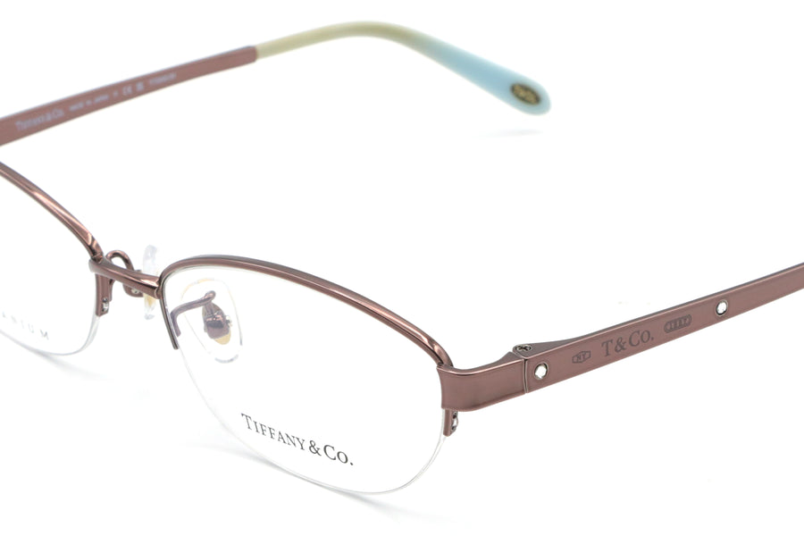 【鯖江製】TIFFANY(ティファニー) OTF 1120BD-6046ブラウン(53)