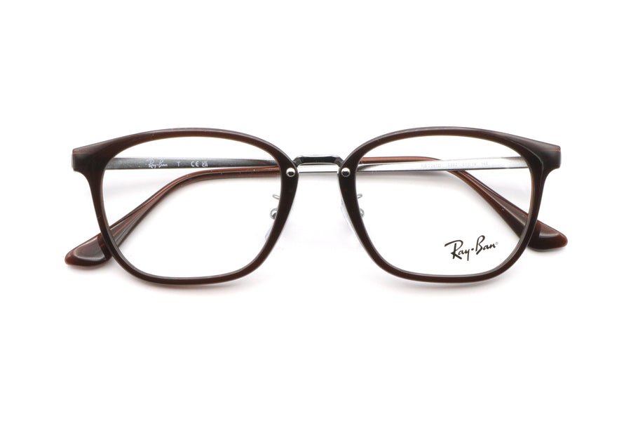 Ray-Ban(レイバン) RX 7247D-5392ポリッシュダークブラウン(51)