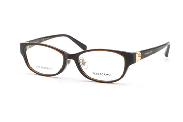 【鯖江製】FERRAGAMO(フェラガモ) SF 2917A-210ブラウン(52)