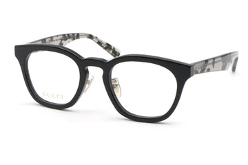 【鯖江製】GUCCI(グッチ) GG 2187OA-004ブラック/グレーデミ(50)