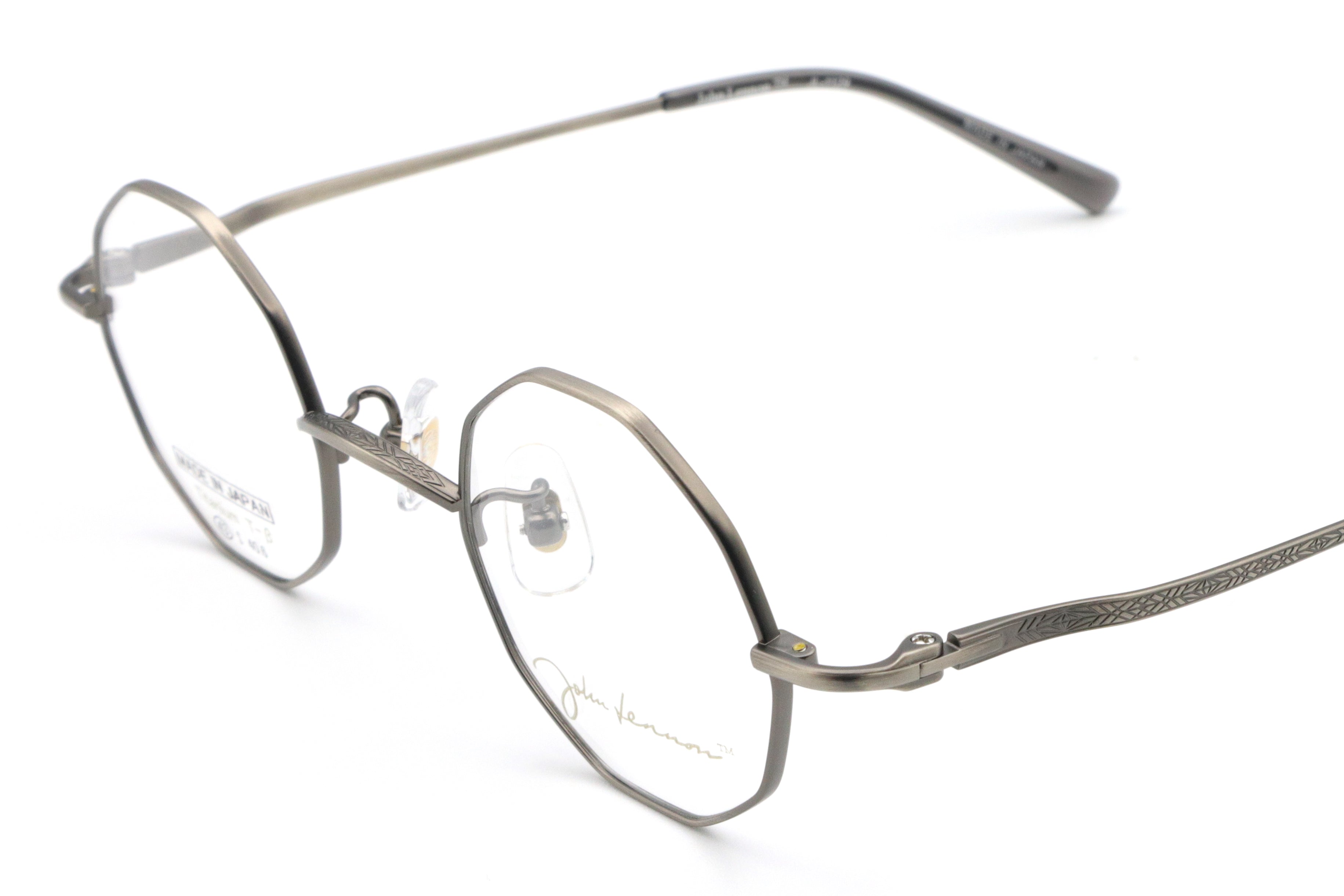 鯖江製】John Lennon(ジョンレノン) JL 1129-3アンティークシルバー(43 