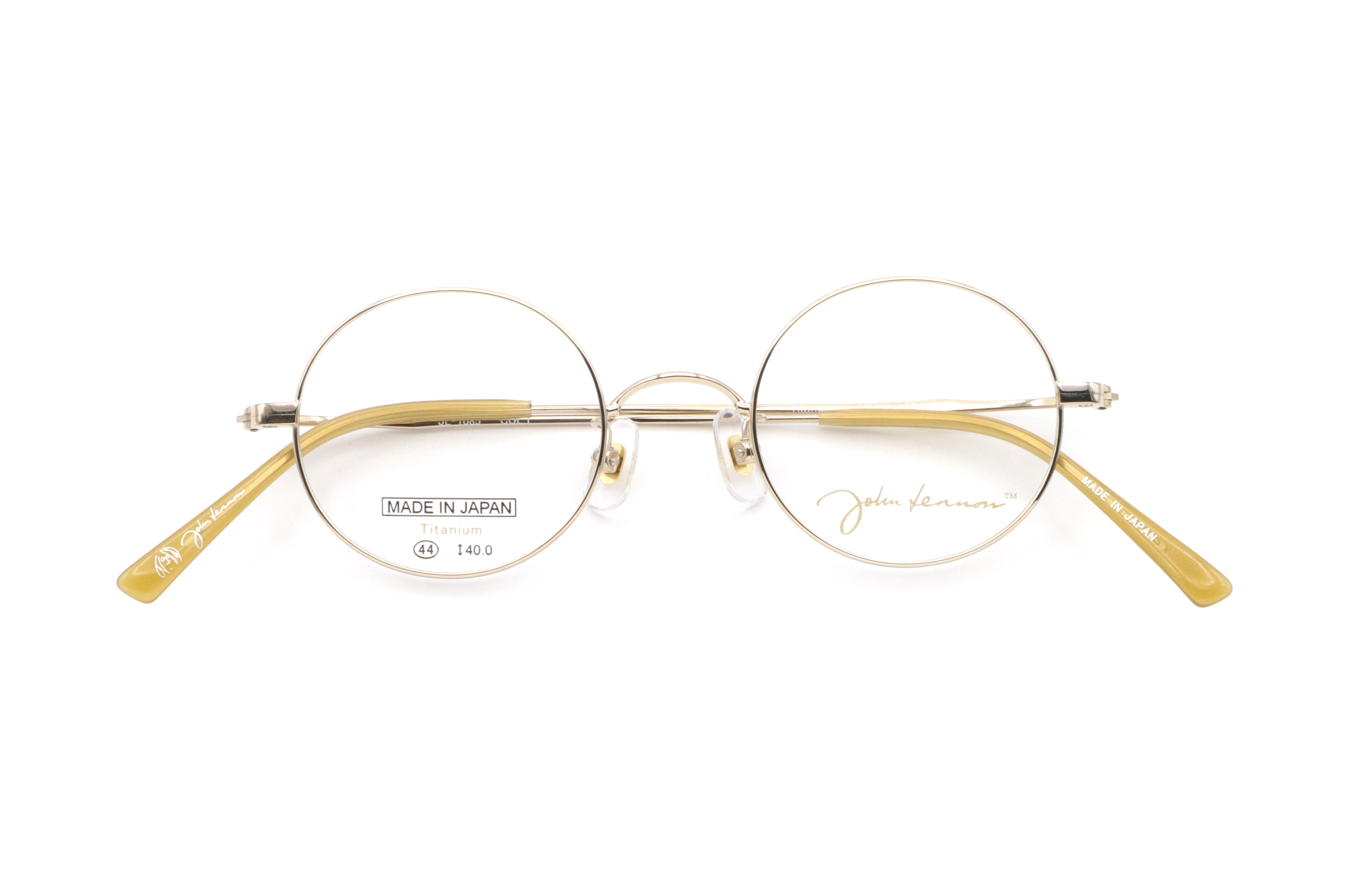 【鯖江製】John Lennon(ジョンレノン) JL 1085-1ゴールド(44)