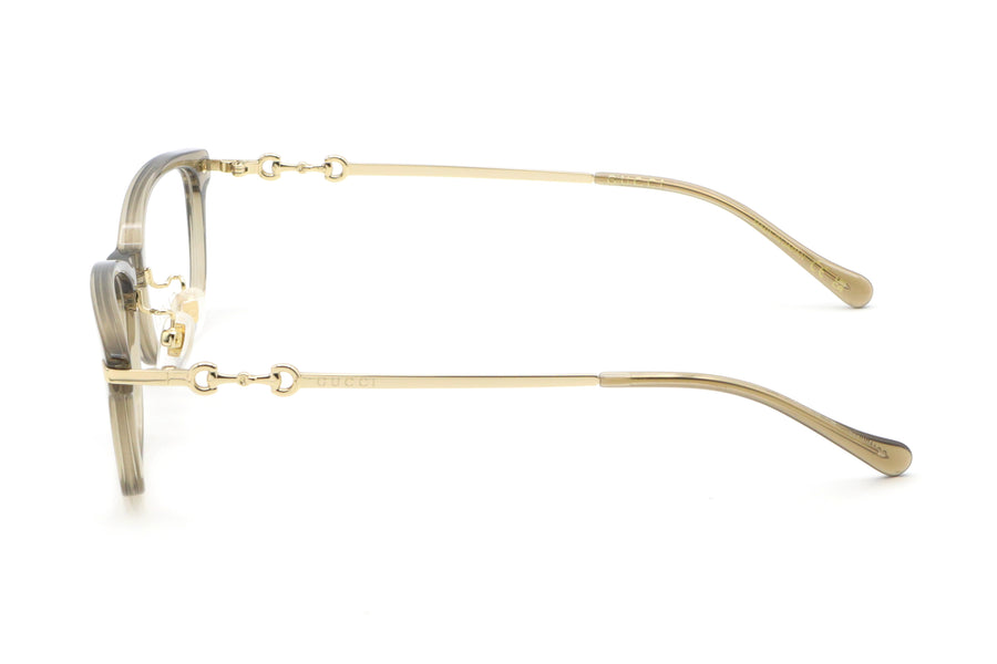 【鯖江製】GUCCI(グッチ) GG 1129OJ-004クリアブラウン(52)