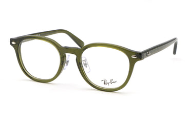 Ray-Ban(レイバン) RX 5443D-8501トランスペアレントブラウンハートグリーン(49)