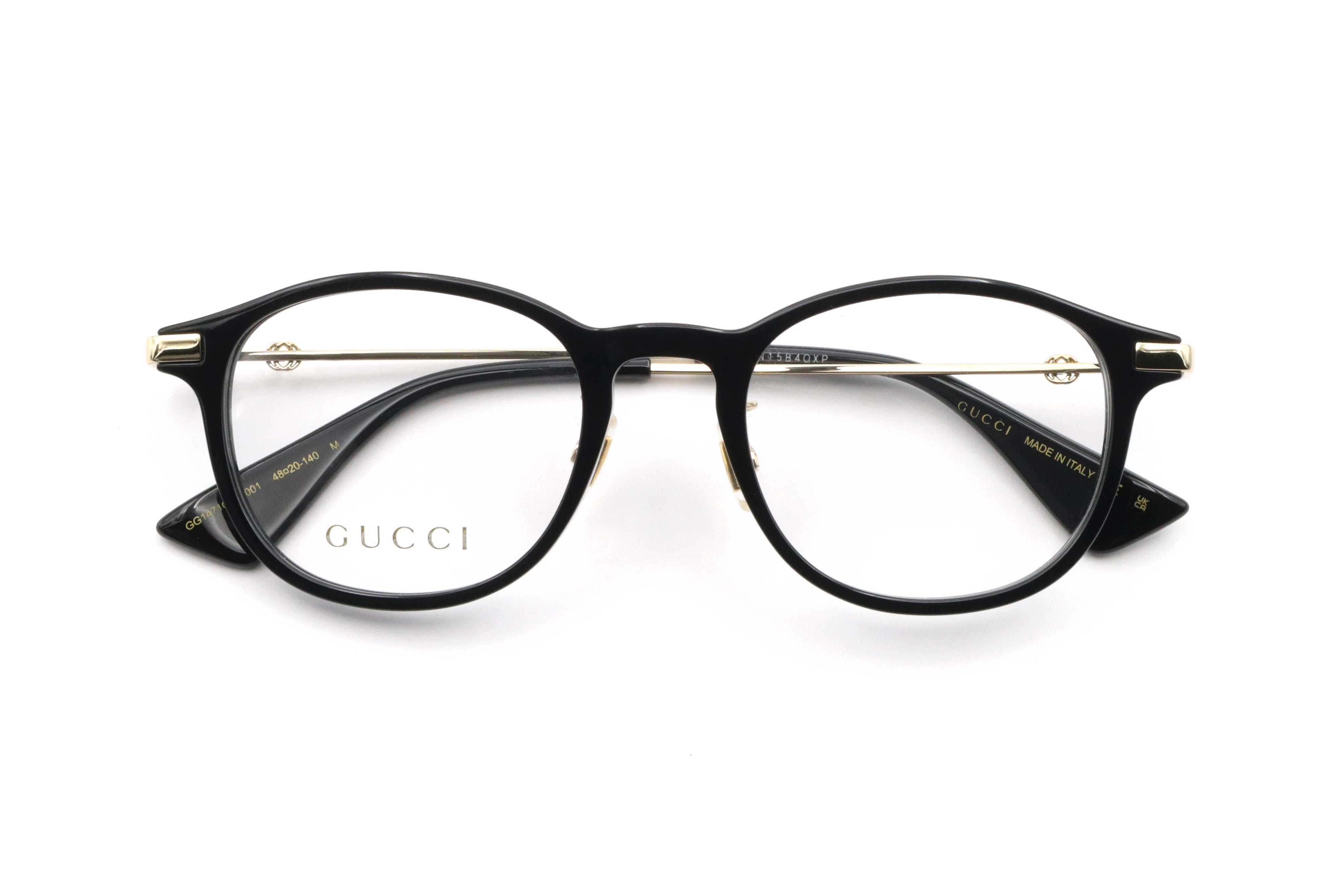 GUCCI(グッチ) GG 1471OJ-001ブラック(48) – 武田メガネオンラインショップ