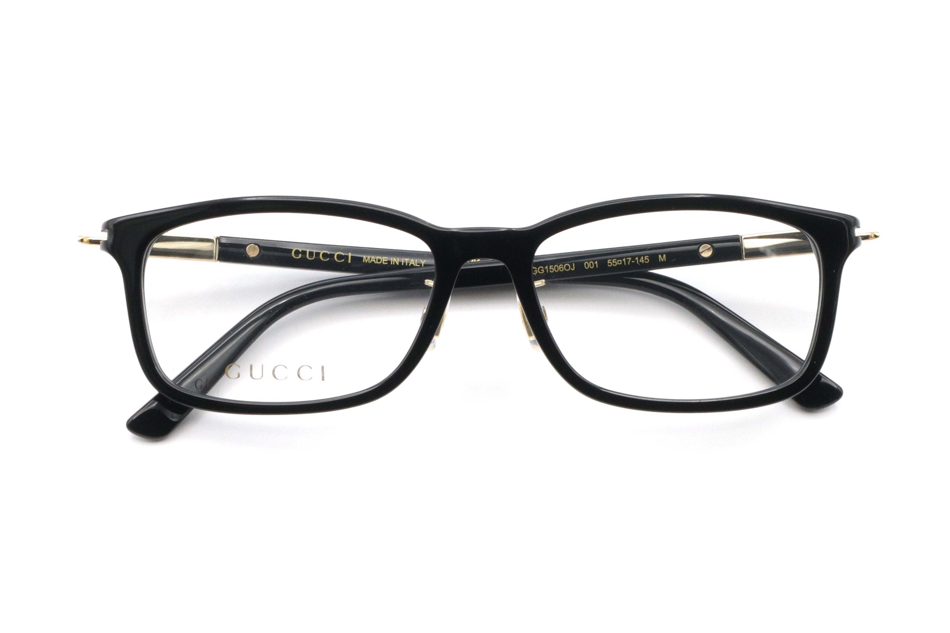 FROM JAPAN公式アカウント01  GUCCI 黒 GUCCI(グッチ) GG 1506OJ-001ブラック(55) – 武田メガネオンラインショップ