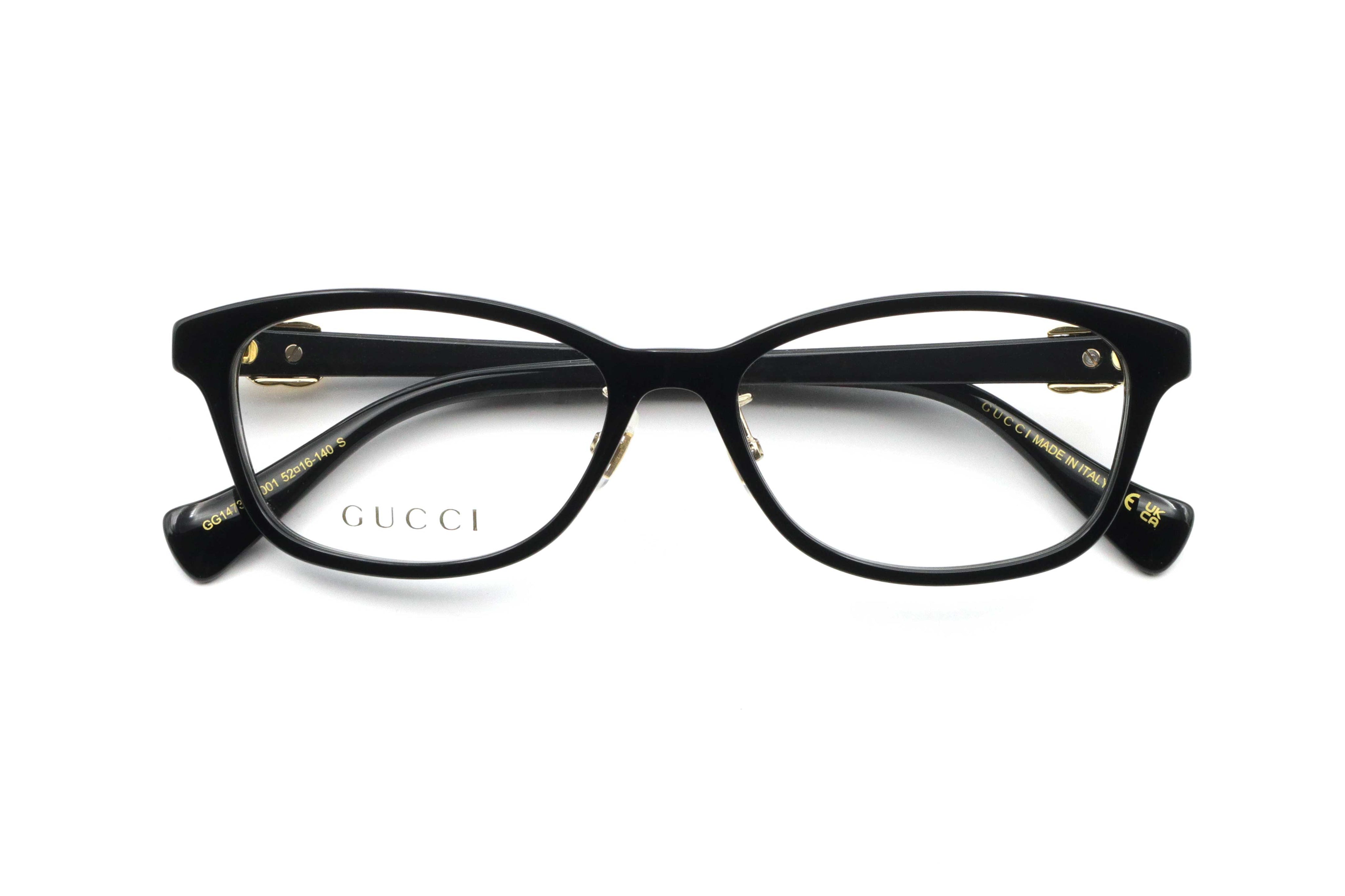 GUCCI(グッチ) GG 1473OJ-001ブラック(52) – 武田メガネオンラインショップ