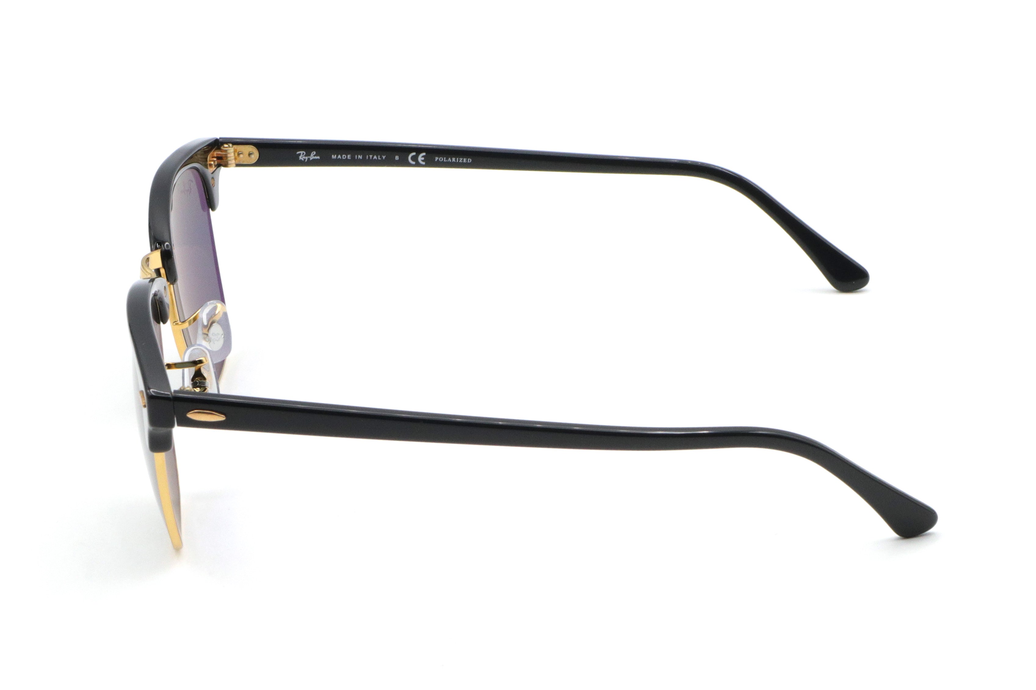 お値下げ！Ray-Ban クラブマスター RB3016ブラック/ゴールド Ray-Ban(レイバン)RB 3016-901/58ゴールド/ブラック(51)クラブ