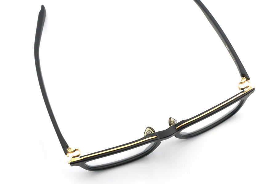 999.9(フォーナインズ) M-116-9101ブラックマット/ゴールド(54)