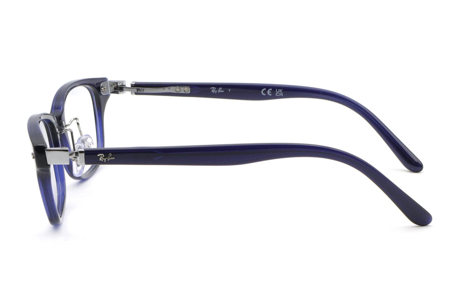 Ray-Ban(レイバン) RX 5427D-8288ポリッシュトランスペアレントブルー(53)