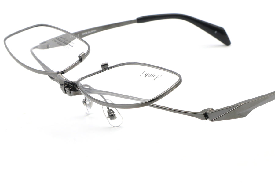 【鯖江製】DUN(ドゥアン) DUN 6008-5GRグレーマット(57)